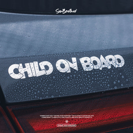 CHILD ON BOARD/C/車貼、貼紙 SunBrother孫氏兄弟