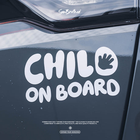 CHILD ON BOARD/B/車貼、貼紙 SunBrother孫氏兄弟