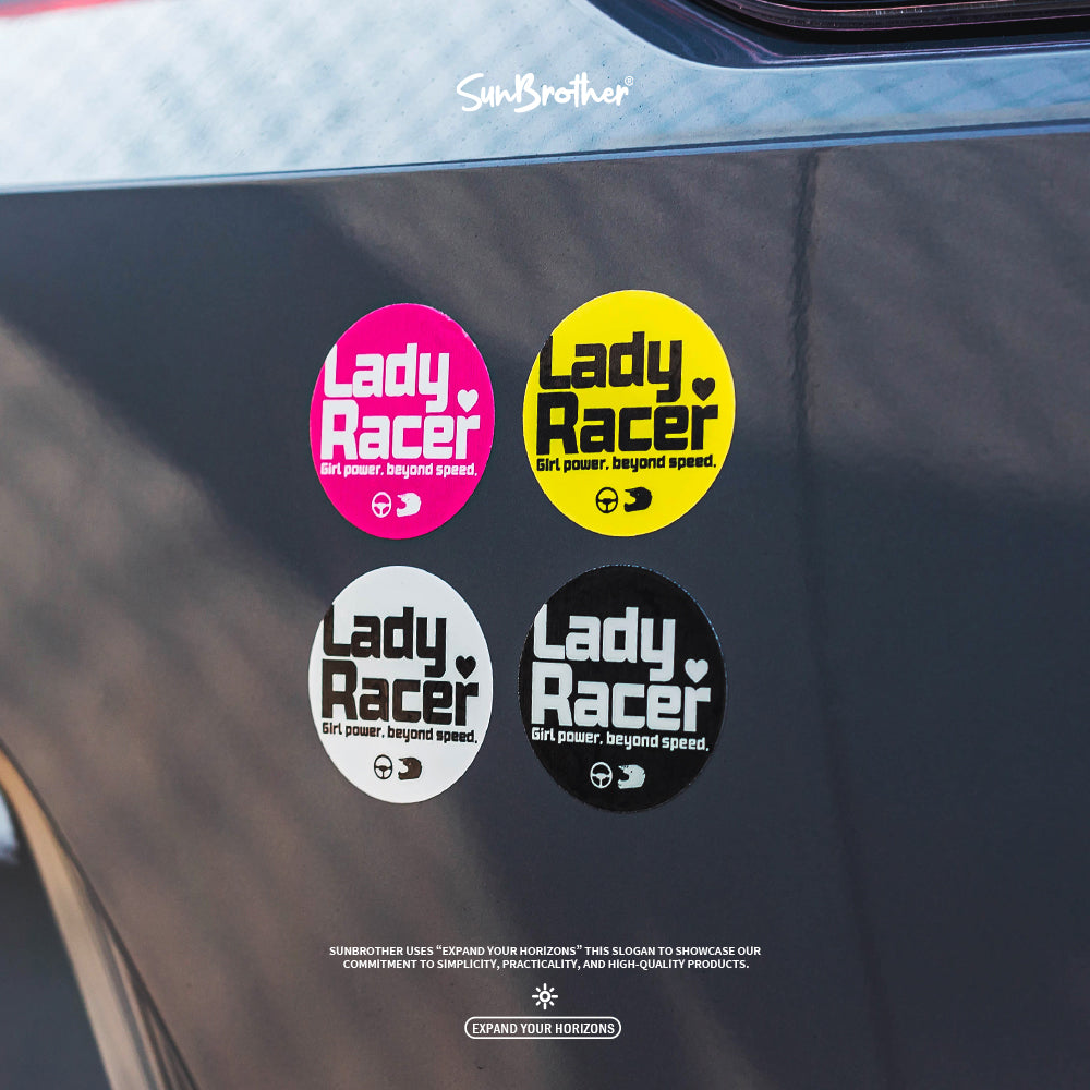 LadyRacer/車貼、貼紙、軟磁 SunBrother孫氏兄弟