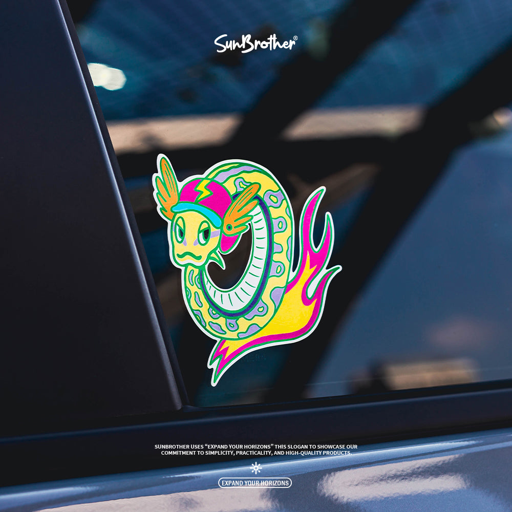 風火蛇影/SADCAT/車貼、貼紙、軟磁 SunBrother孫氏兄弟