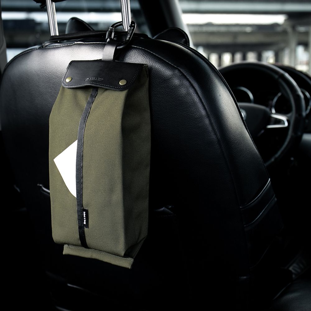 質感萬用吊掛面紙套/3色