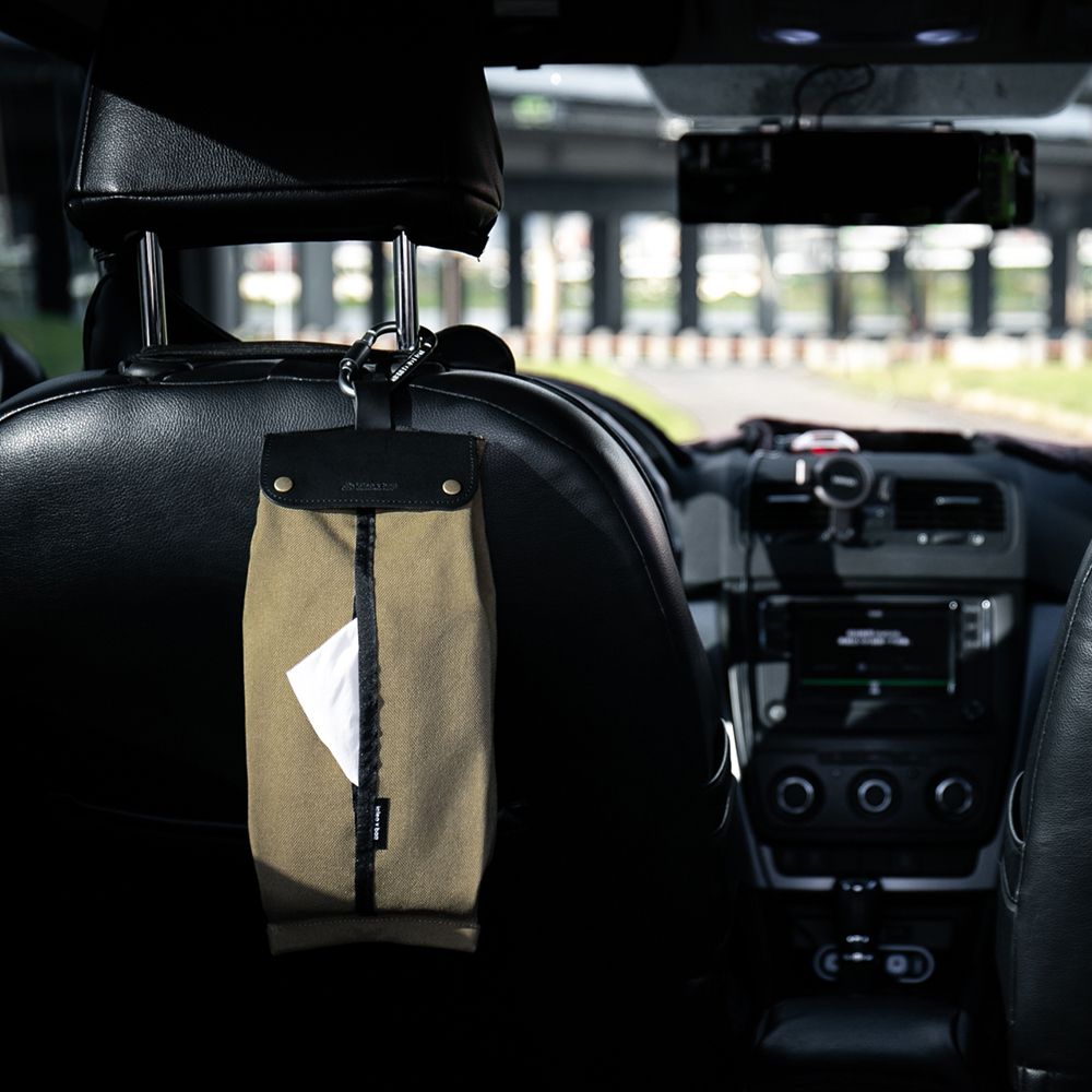 質感萬用吊掛面紙套/3色