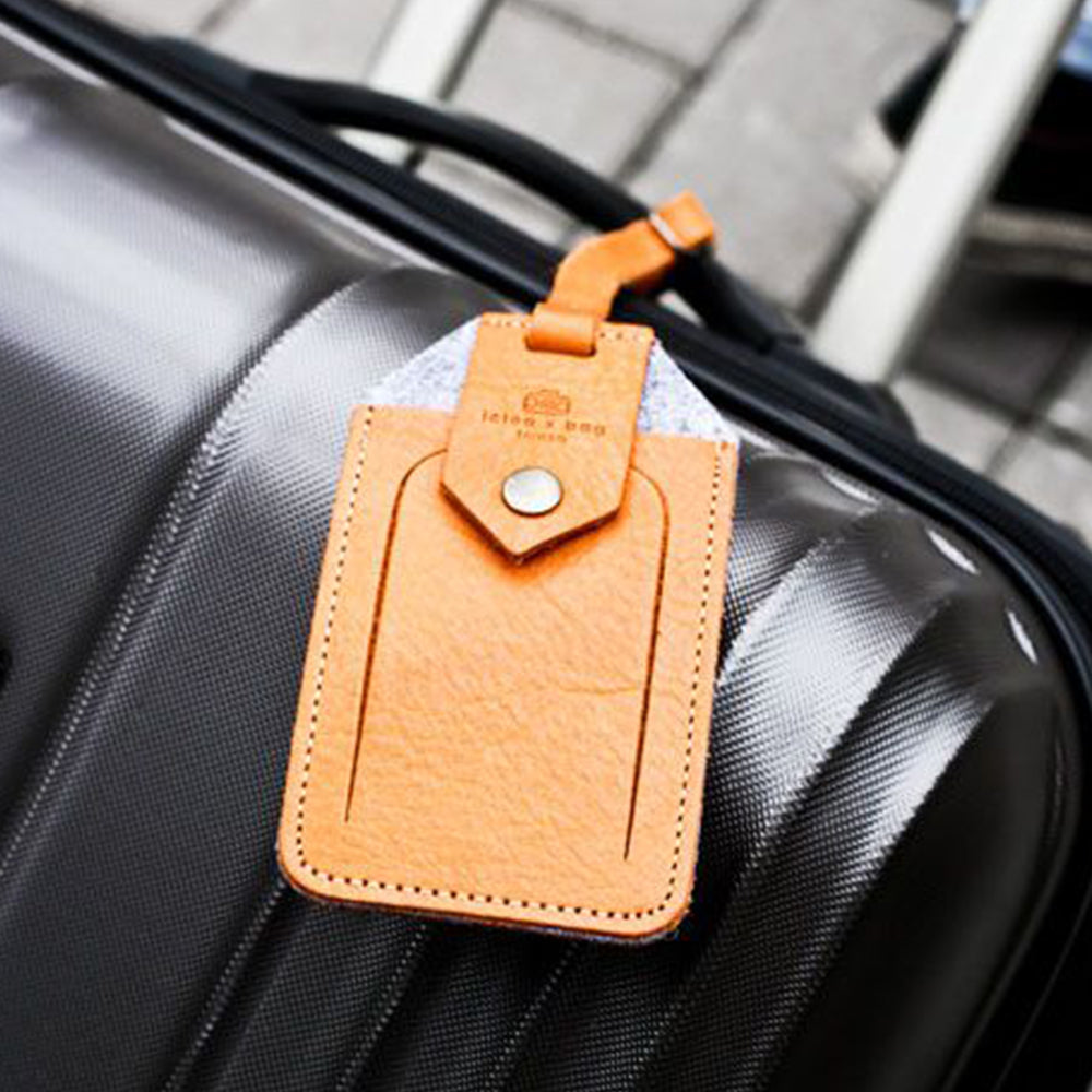皮革行李吊牌