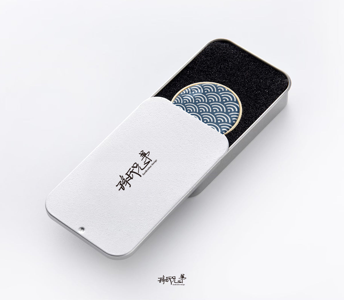 日式傳統紋樣/藍/高爾夫球標 SunBrother孫氏兄弟