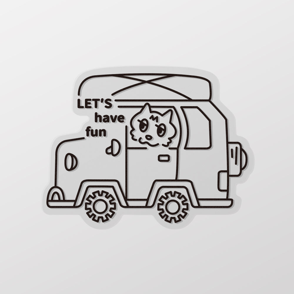 GO CAMPING/SADCAT/車貼、貼紙、軟磁 SunBrother孫氏兄弟