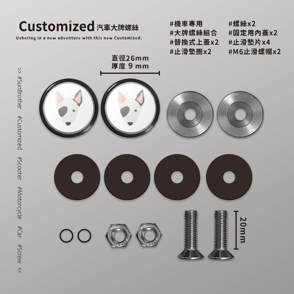 牛頭梗/汽機車大牌螺絲 SunBrother孫氏兄弟