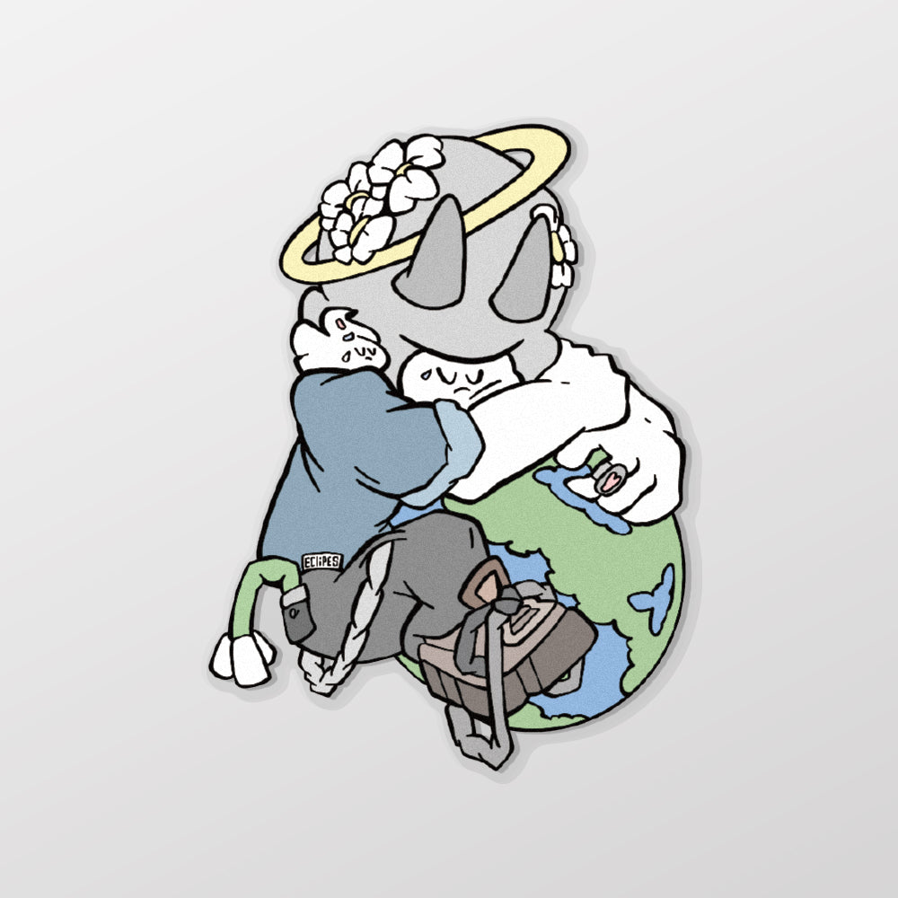 Love Earth/蝕影/車貼、貼紙、軟磁 SunBrother孫氏兄弟