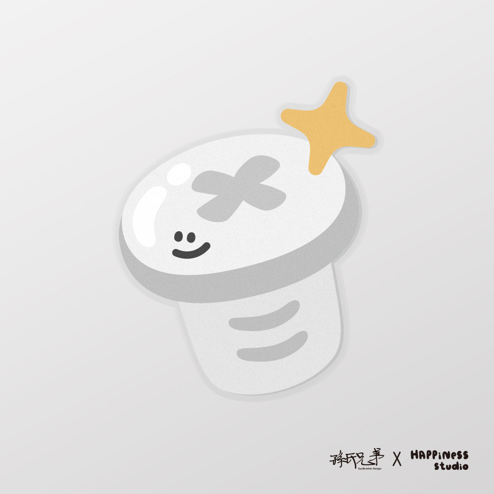 十字螺絲/HAppiNess/車貼、貼紙、軟磁 SunBrother孫氏兄弟