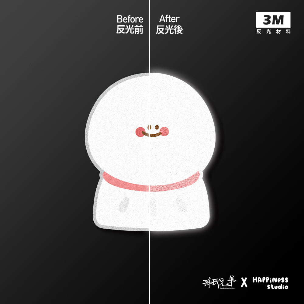 晴天娃娃/HAppiNess/車貼、貼紙、軟磁 SunBrother孫氏兄弟