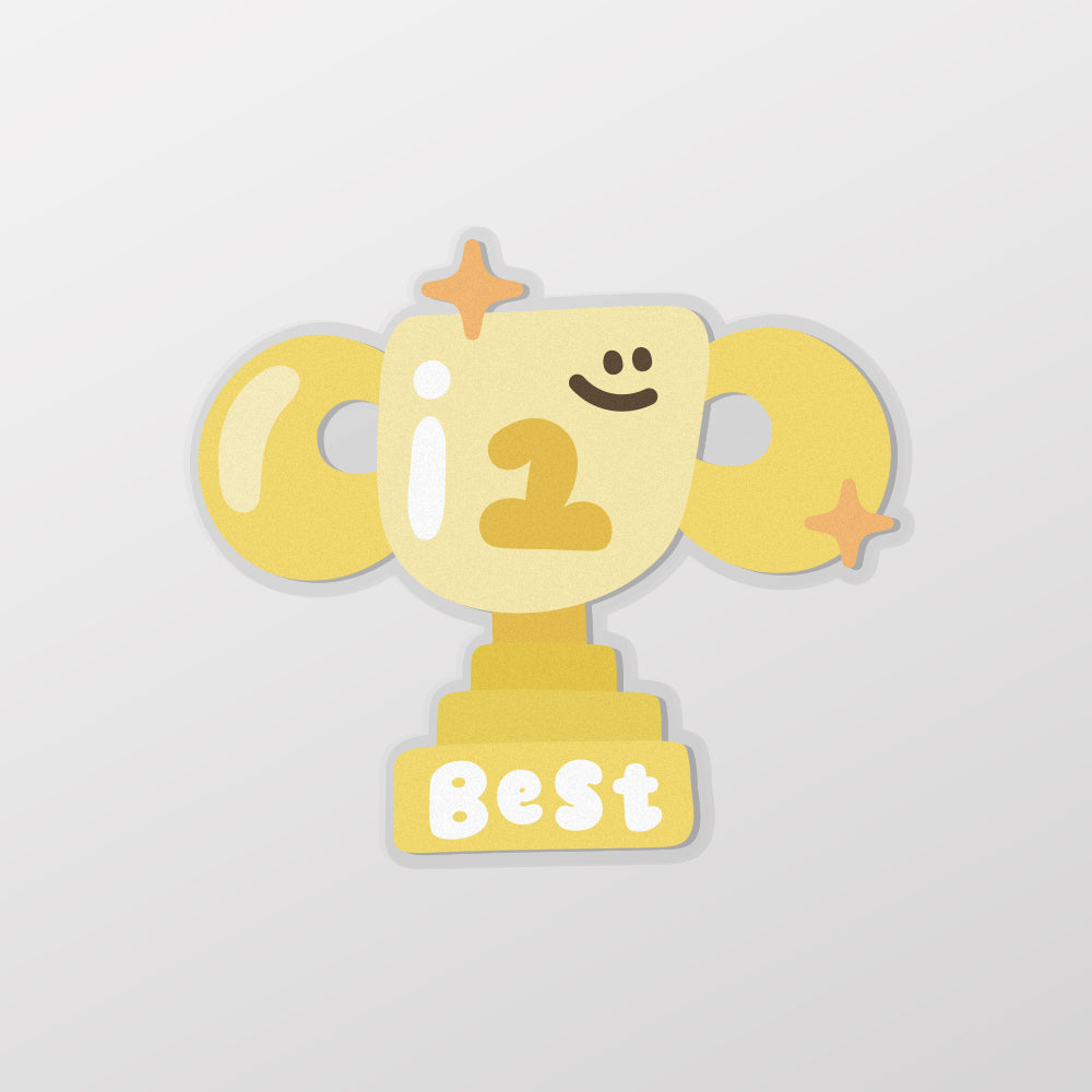 冠軍獎盃/HAppiNess/車貼、貼紙、軟磁 SunBrother孫氏兄弟