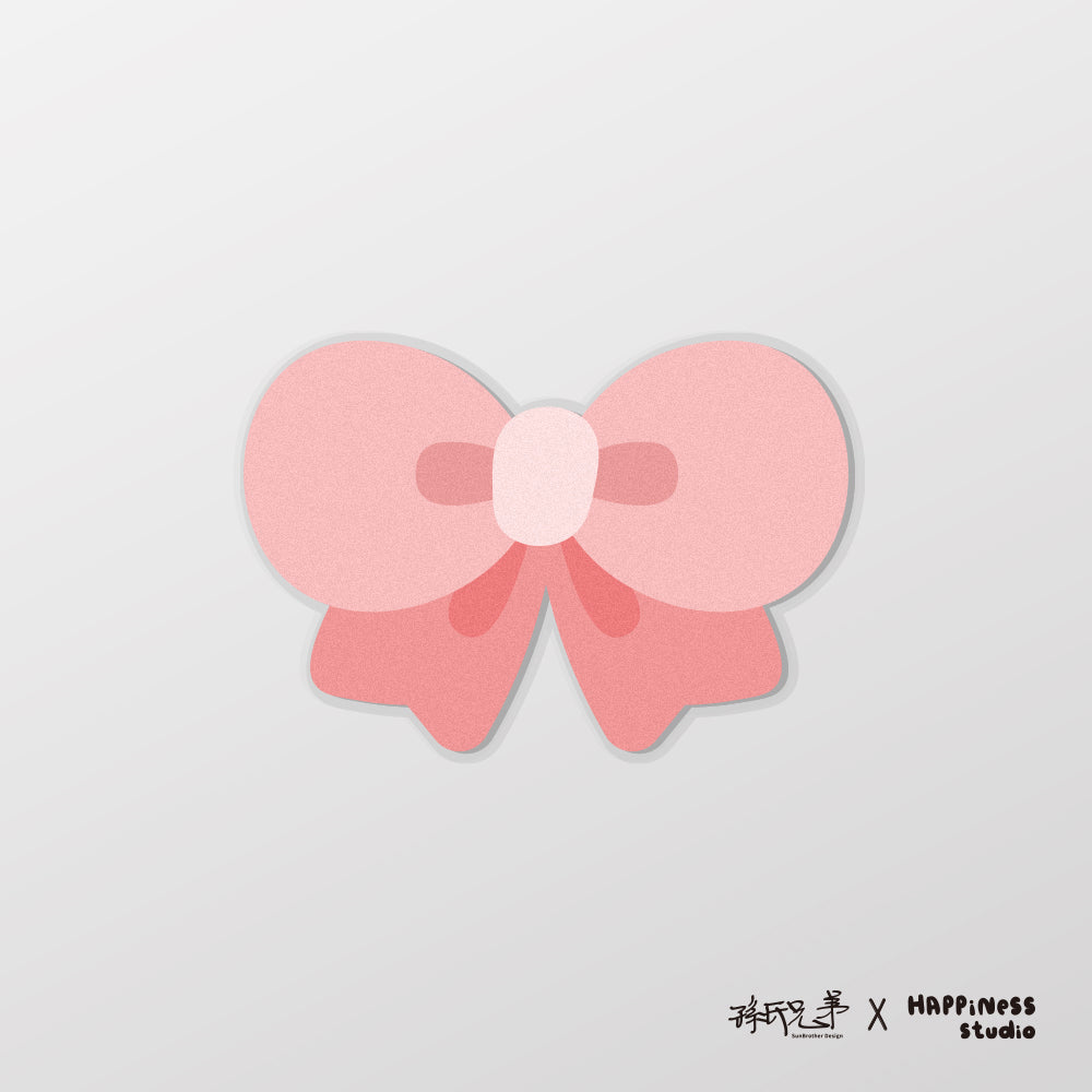 蝴蝶結/HAppiNess/車貼、貼紙、軟磁 SunBrother孫氏兄弟