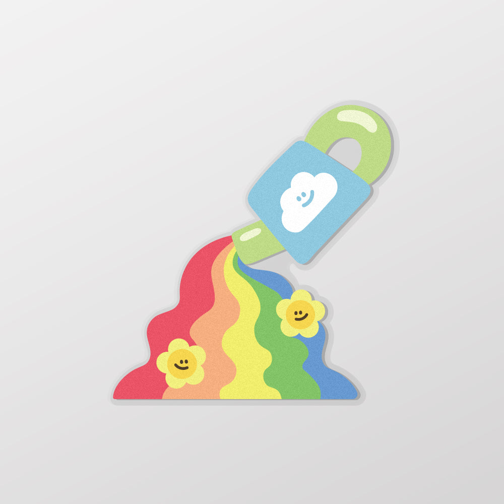 灌溉彩虹/HAppiNess/車貼、貼紙、軟磁 SunBrother孫氏兄弟