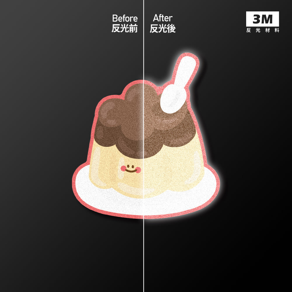 焦糖布丁/HAppiNess/車貼、貼紙 SunBrother孫氏兄弟