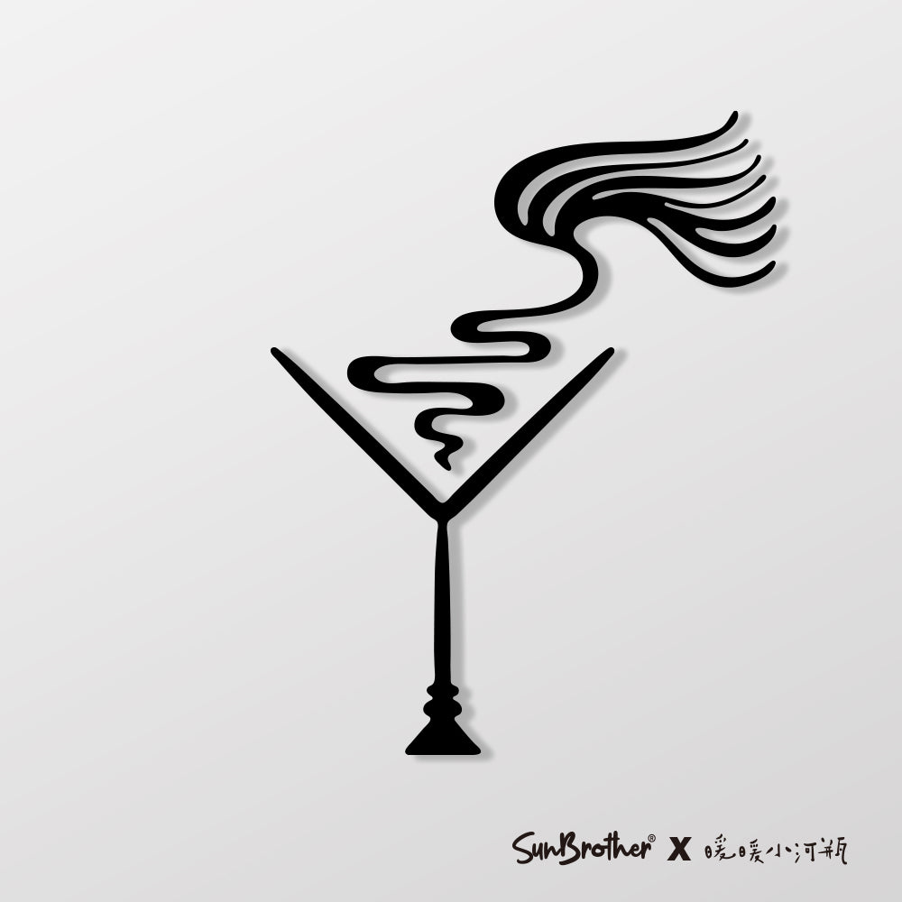 彩虹女神-伊麗絲Iris/暖暖小河瓶/車貼、貼紙 SunBrother孫氏兄弟