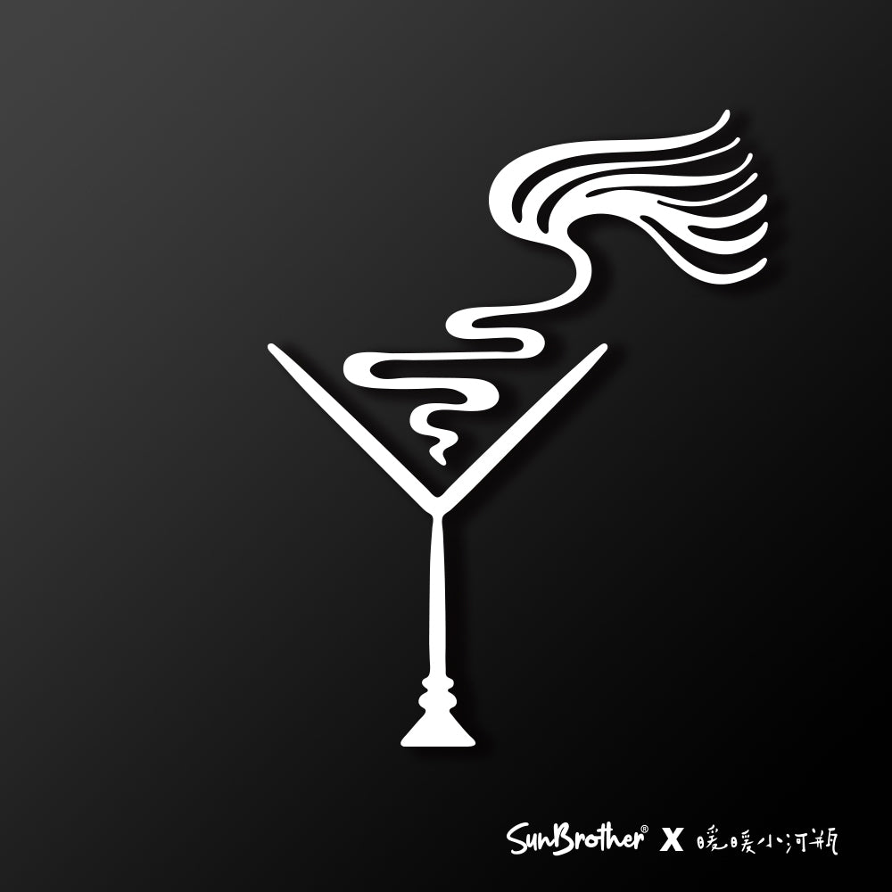 彩虹女神-伊麗絲Iris/暖暖小河瓶/車貼、貼紙 SunBrother孫氏兄弟