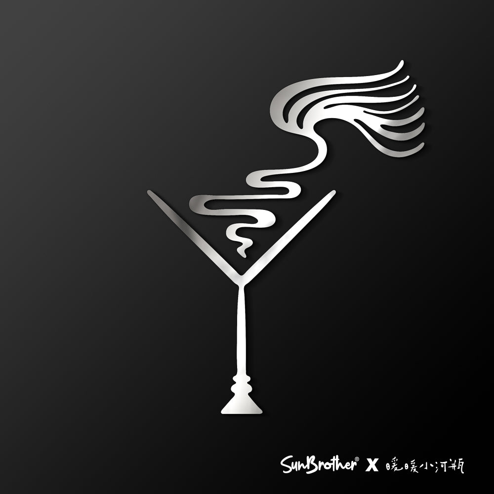 彩虹女神-伊麗絲Iris/暖暖小河瓶/車貼、貼紙 SunBrother孫氏兄弟