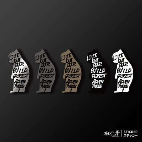 BEAR/車貼、貼紙、軟磁 SunBrother孫氏兄弟