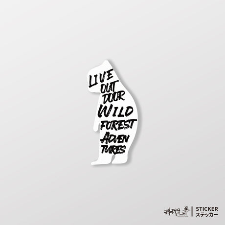 BEAR/車貼、貼紙、軟磁 SunBrother孫氏兄弟