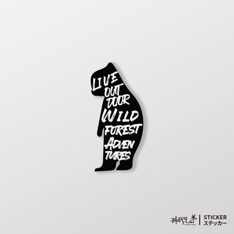 BEAR/車貼、貼紙、軟磁 SunBrother孫氏兄弟