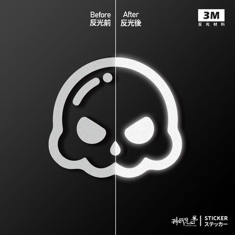 骷髏/車貼、貼紙 SunBrother孫氏兄弟