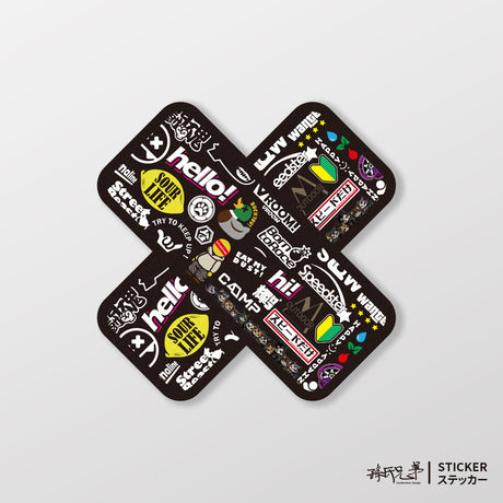 OK蹦/黑/車貼、貼紙、軟磁 SunBrother孫氏兄弟