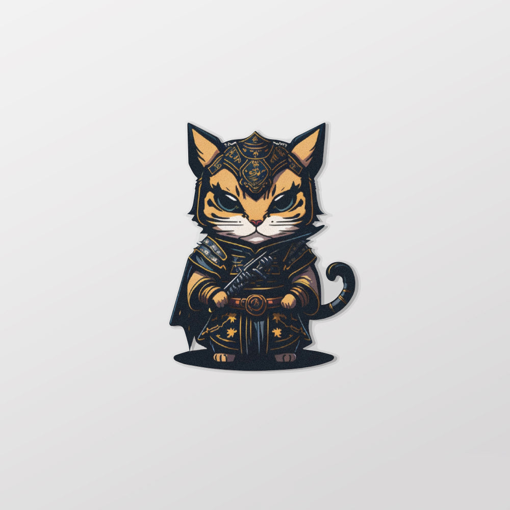 NO.15/戰國喵喵/車貼、貼紙、軟磁 SunBrother孫氏兄弟