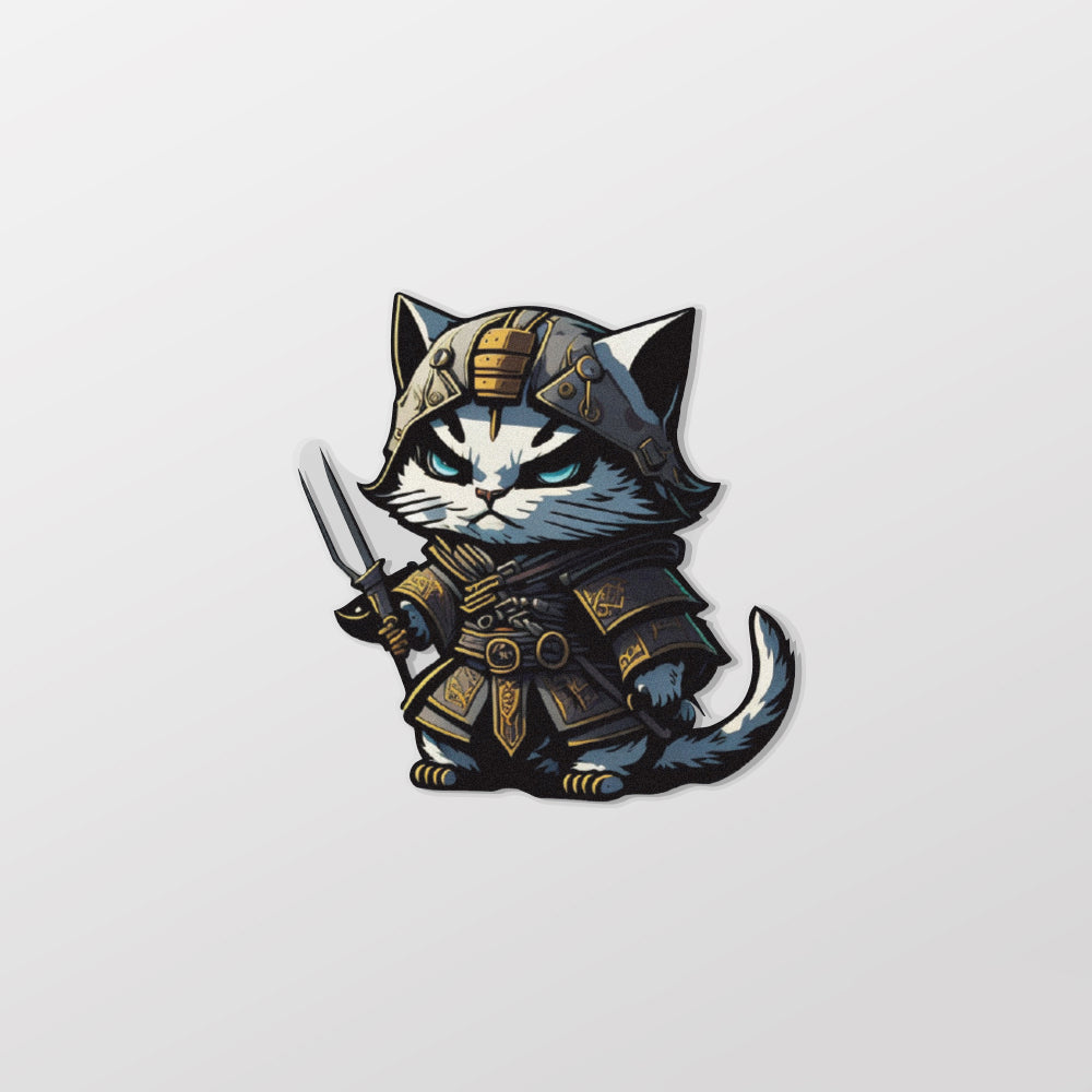 NO.17/戰國喵喵/車貼、貼紙、軟磁 SunBrother孫氏兄弟