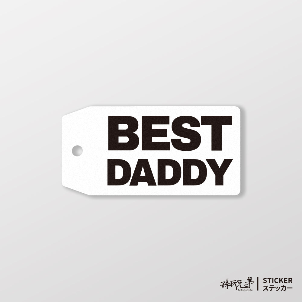BEST DADDY/車貼、貼紙、軟磁 SunBrother孫氏兄弟