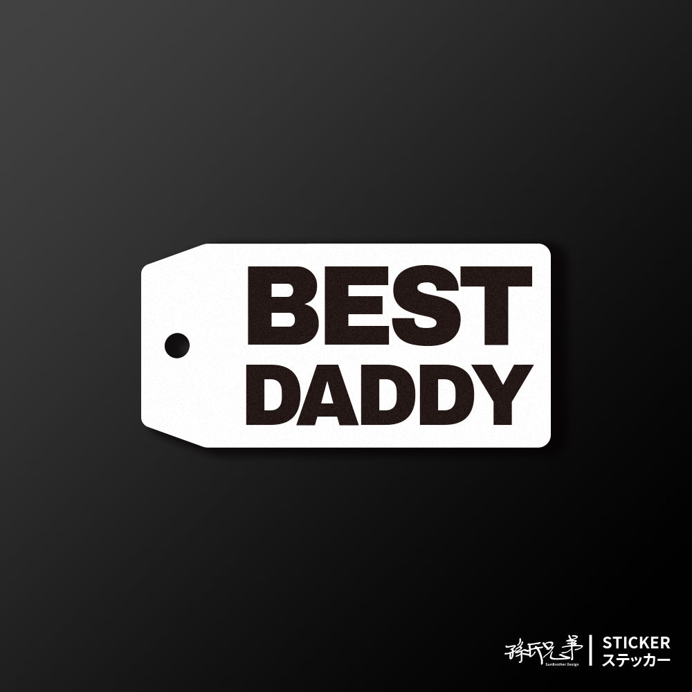 BEST DADDY/車貼、貼紙、軟磁 SunBrother孫氏兄弟