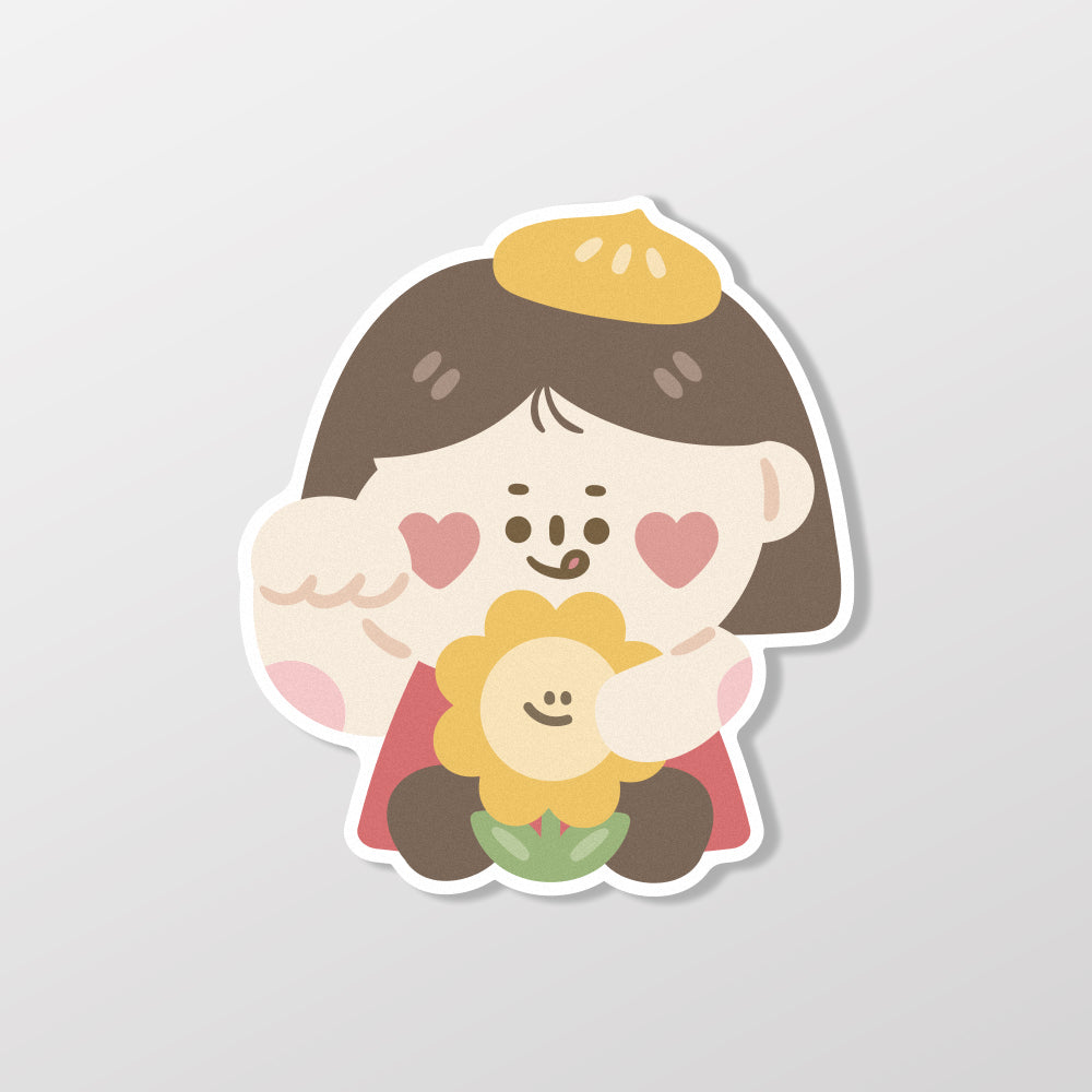 招財包子/HAppiNess/車貼、貼紙、軟磁 SunBrother孫氏兄弟