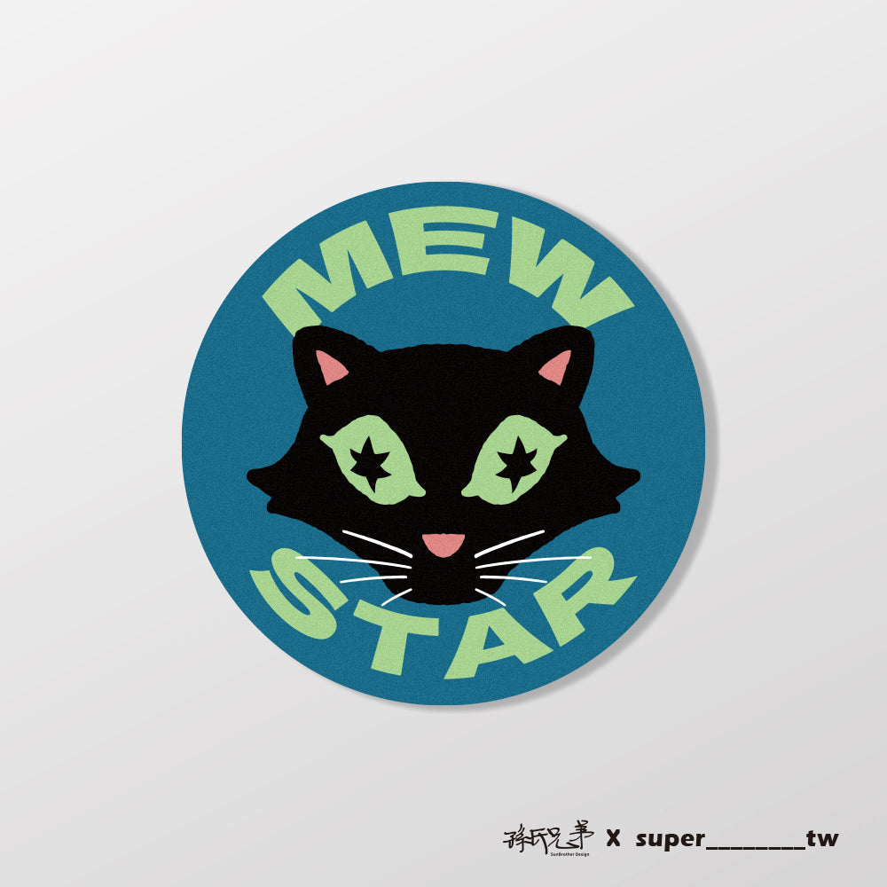 喵星/Super_TW/車貼、貼紙、軟磁 SunBrother孫氏兄弟