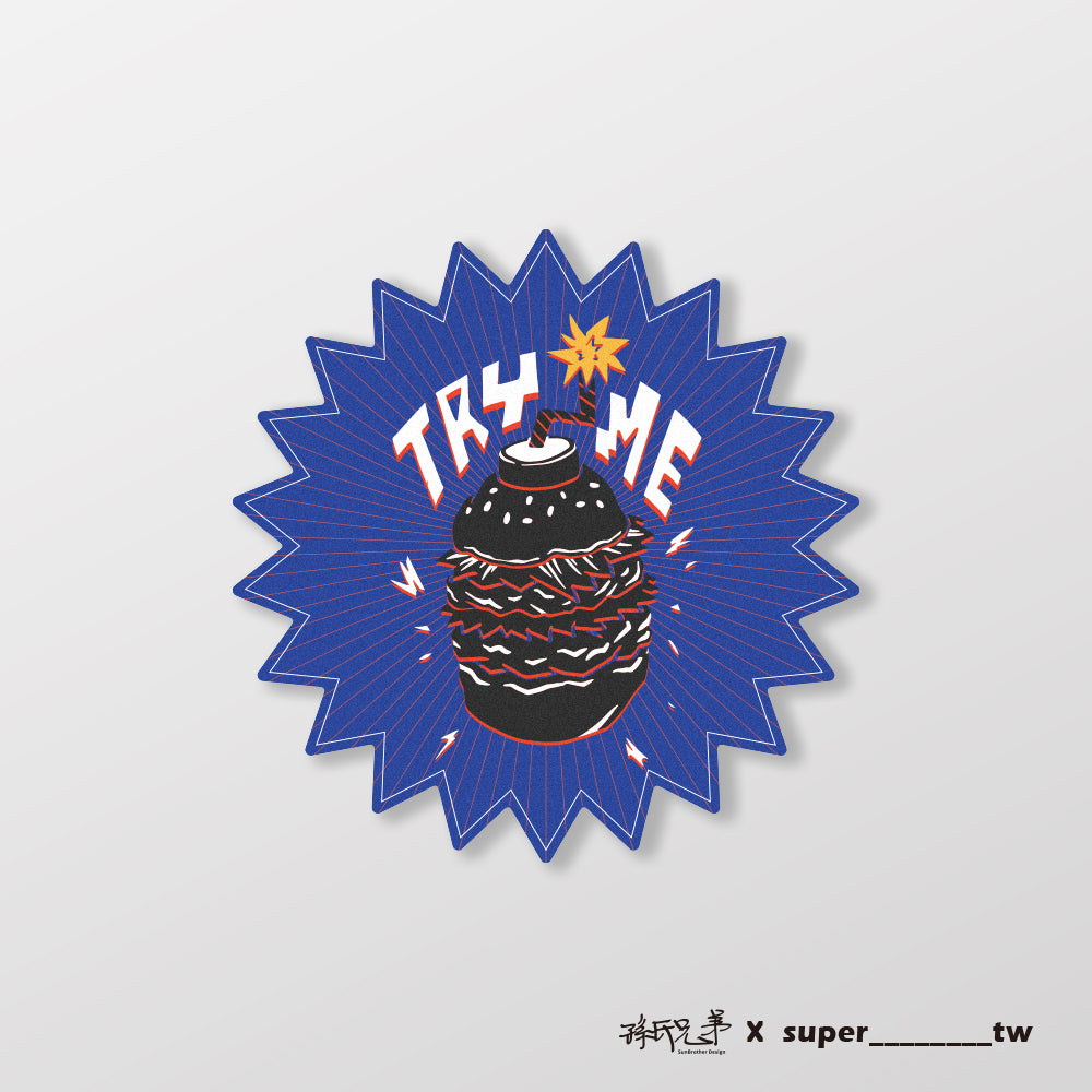 Try Me/Super_TW/車貼、貼紙、軟磁 SunBrother孫氏兄弟
