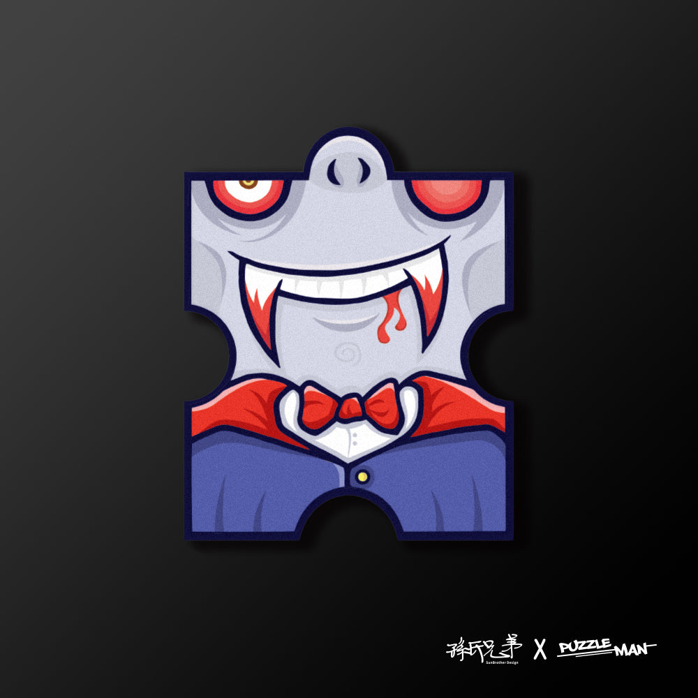 PUZZLE MAN/53/車貼、貼紙、軟磁 SunBrother孫氏兄弟