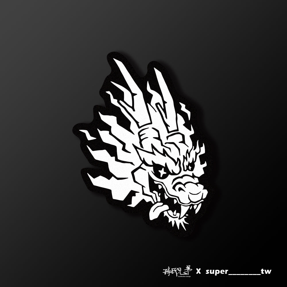 SUPER龍/Super_TW/車貼、貼紙、軟磁 SunBrother孫氏兄弟