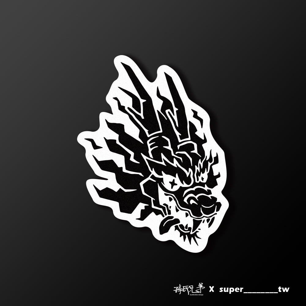 SUPER龍/Super_TW/車貼、貼紙、軟磁 SunBrother孫氏兄弟