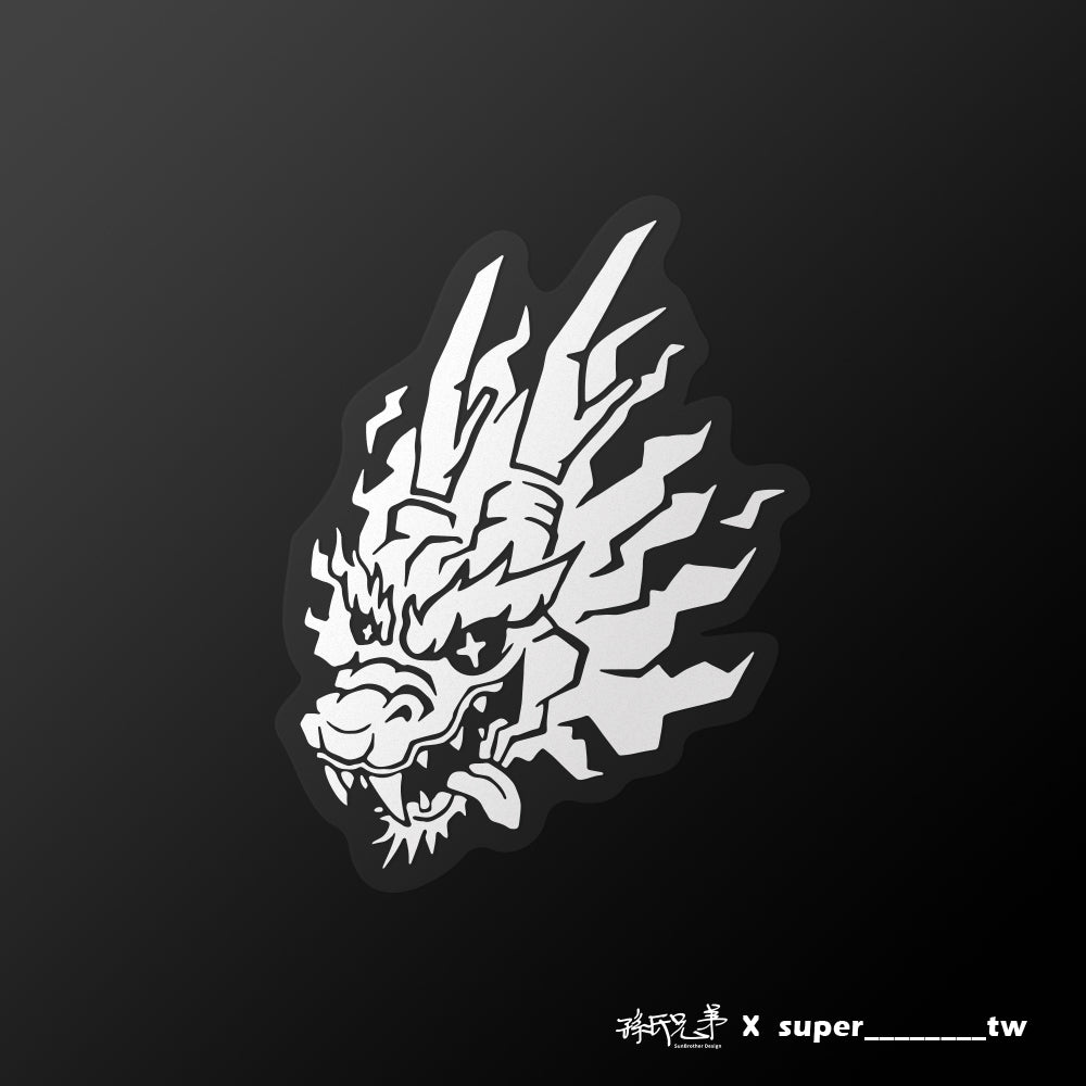 SUPER龍/Super_TW/車貼、貼紙、軟磁 SunBrother孫氏兄弟