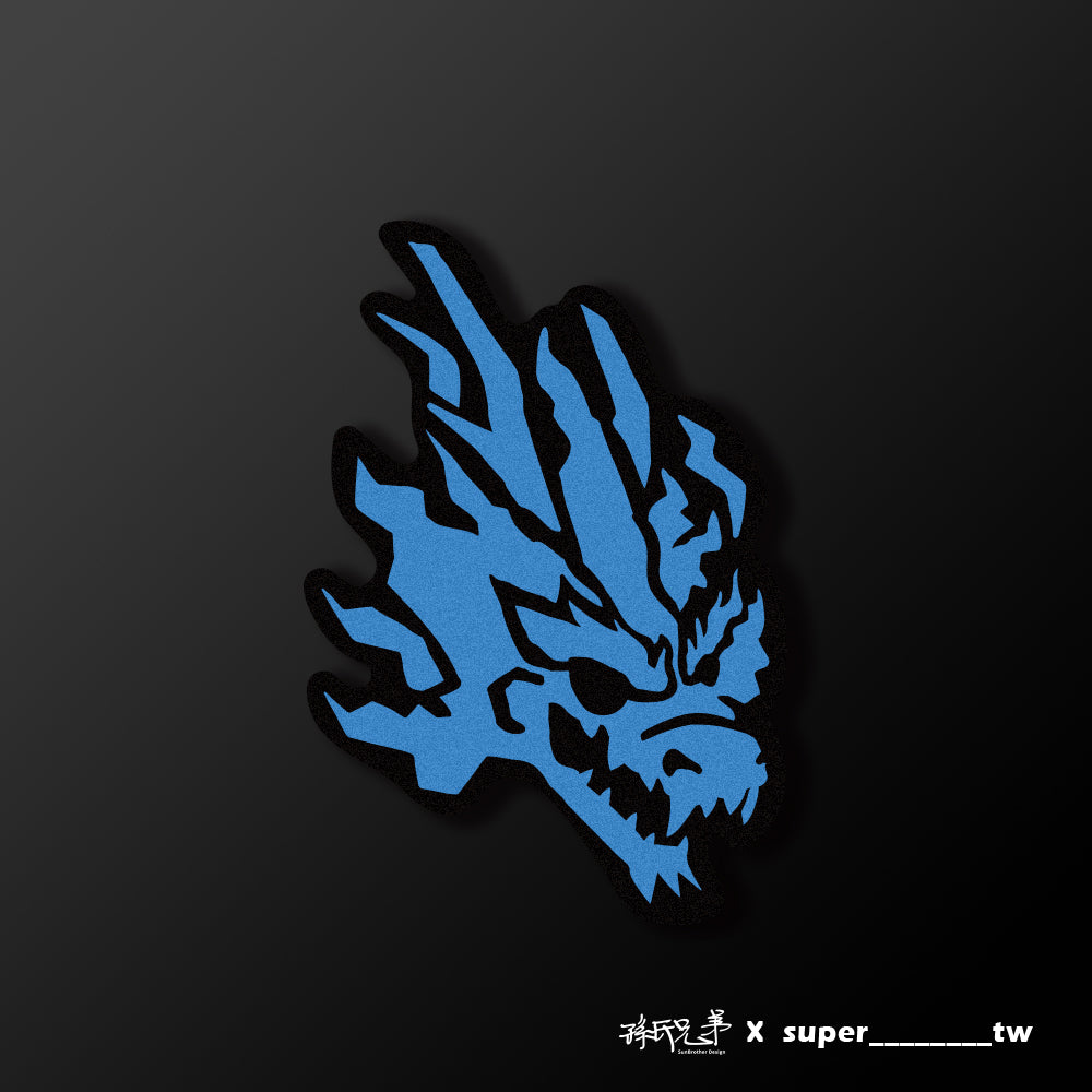 SUPER龍骨/Super_TW/車貼、貼紙、軟磁 SunBrother孫氏兄弟