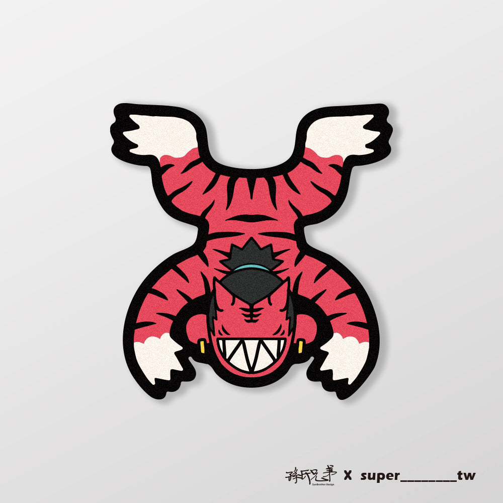 虎男/Super_TW/車貼、貼紙、軟磁 SunBrother孫氏兄弟