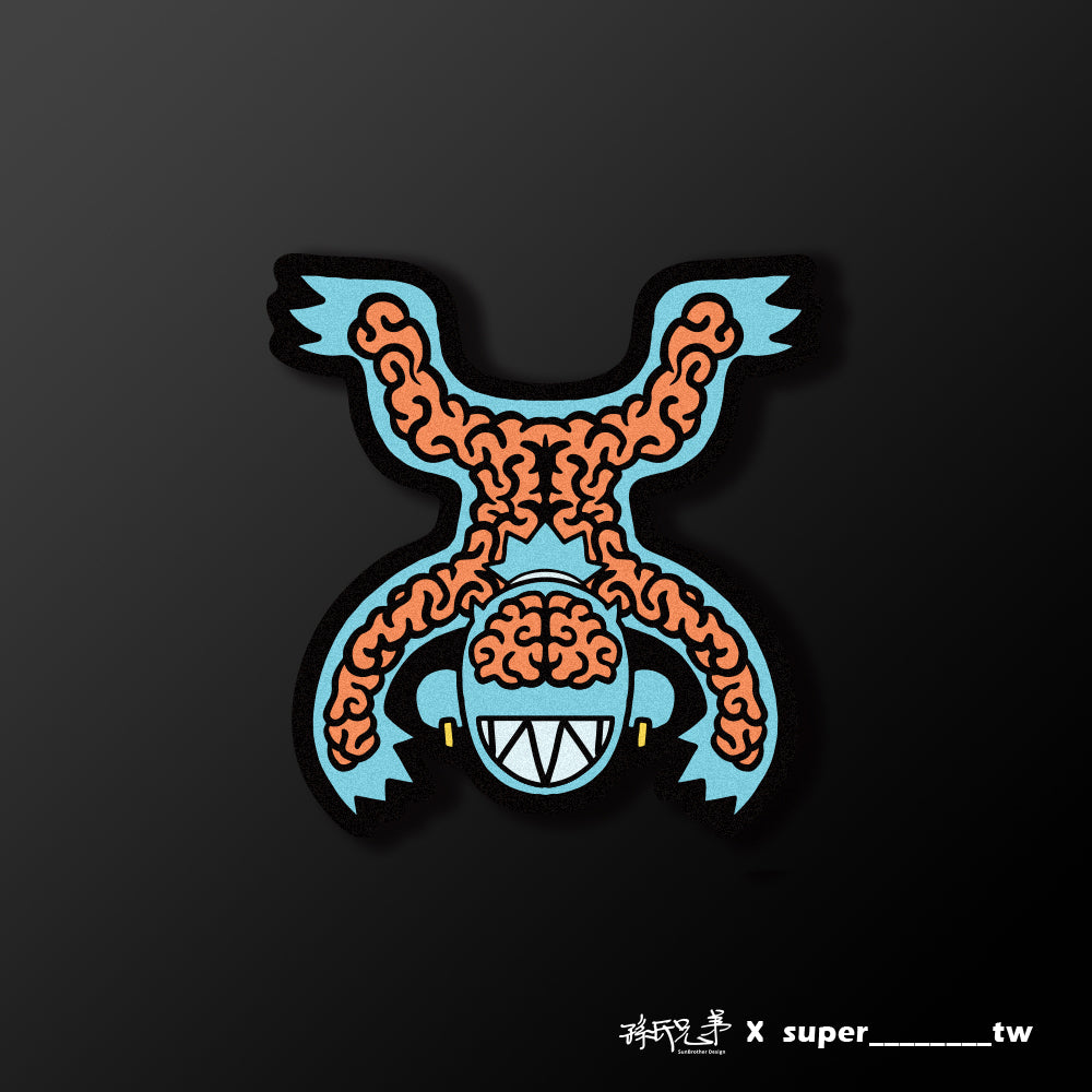 智慧的象徵/Super_TW/車貼、貼紙、軟磁 SunBrother孫氏兄弟