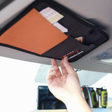 車用遮陽板收納套/2色 點子包 icleaXbag