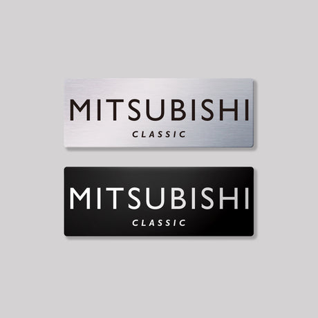 MITSUBISHI/CLASIC/鋁牌飾貼 SunBrother孫氏兄弟
