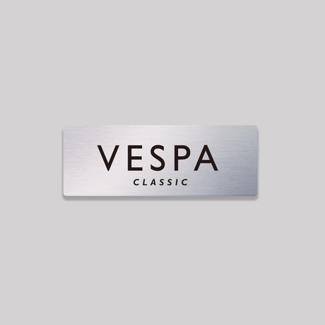 VESPA/CLASIC/鋁牌飾貼 SunBrother孫氏兄弟
