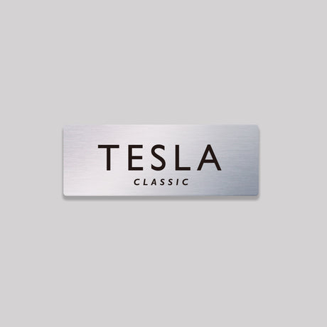 TESLA/CLASIC/鋁牌飾貼 SunBrother孫氏兄弟