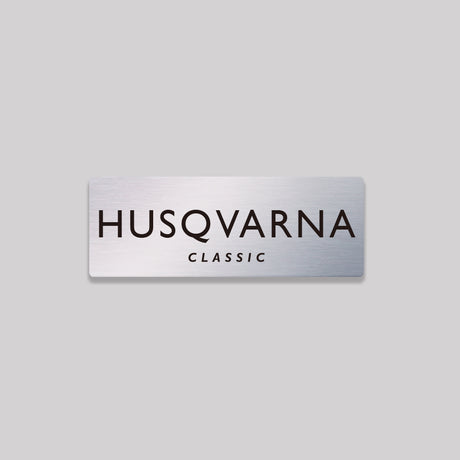 HUSQVARNA/CLASIC/鋁牌飾貼 SunBrother孫氏兄弟