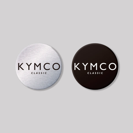 KYMCO-CLASIC/圓形/鋁牌飾貼 SunBrother孫氏兄弟