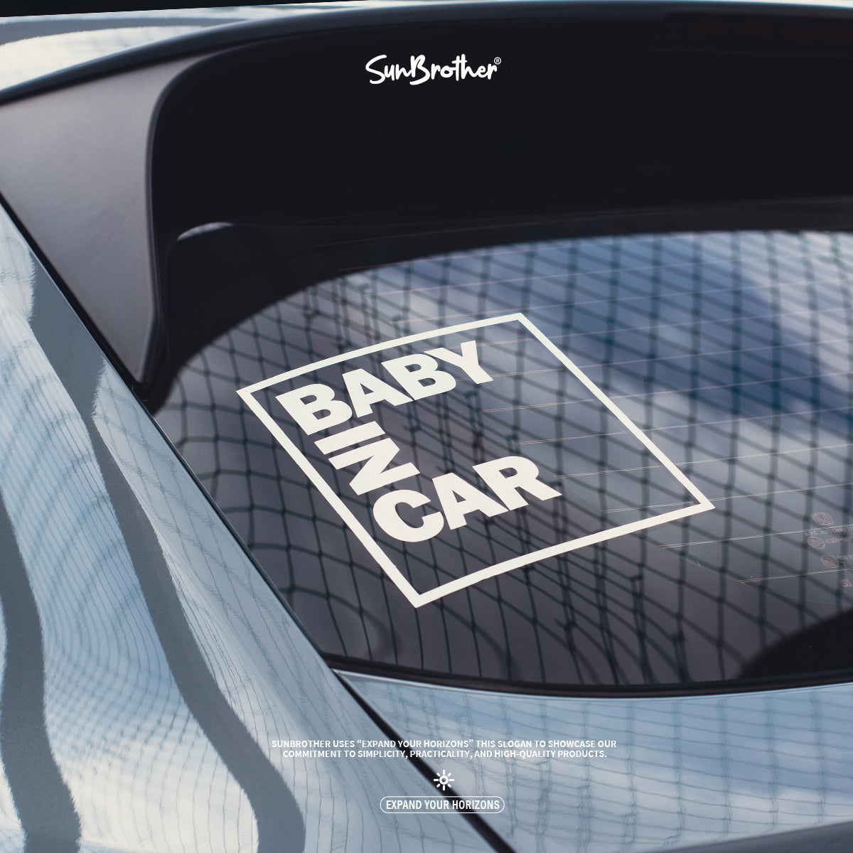 Baby In Car/A/車貼、貼紙 SunBrother孫氏兄弟