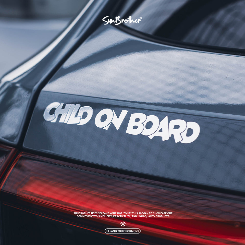 CHILD ON BOARD/C/車貼、貼紙 SunBrother孫氏兄弟