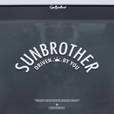 SunBrother日出弧形貼/車貼、貼紙 SunBrother孫氏兄弟
