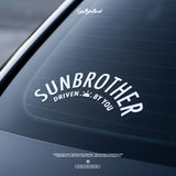 SunBrother日出弧形貼/車貼、貼紙 SunBrother孫氏兄弟