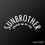 SunBrother日出弧形貼/車貼、貼紙 SunBrother孫氏兄弟